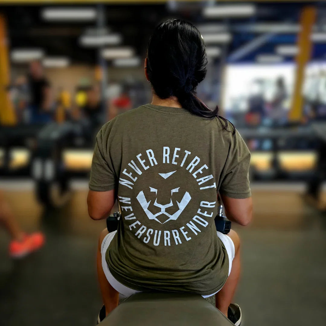 Never Retreat. Never Surrender.