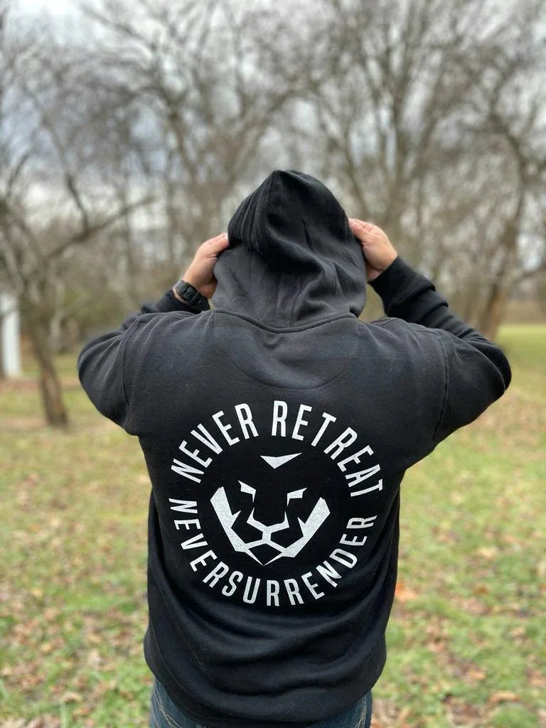 Never Retreat. Never Surrender Hoodie. - S.O.A.L Apparel