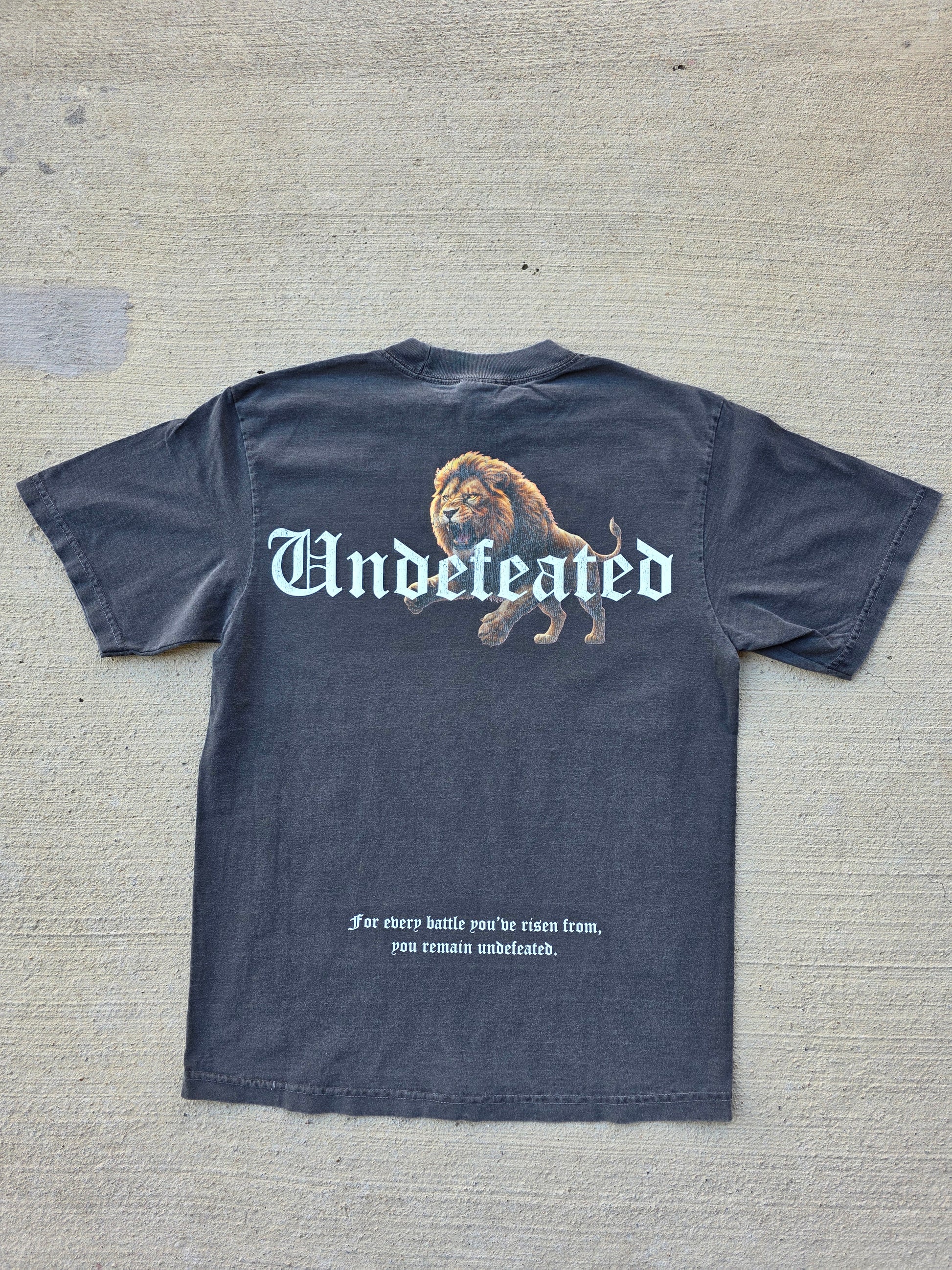 Undefeated Oversized Tee - S.O.A.L Apparel