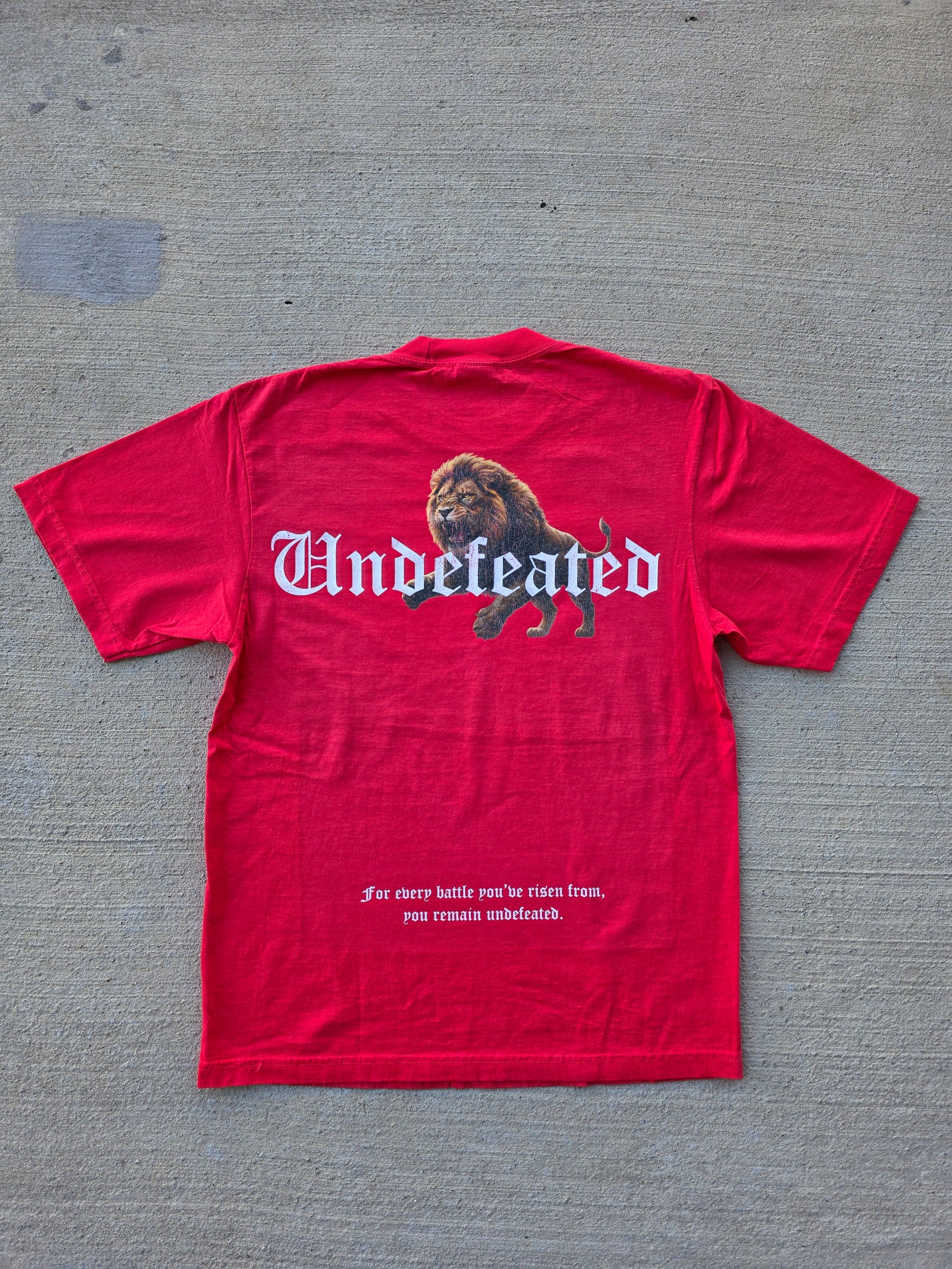 Undefeated Oversized Tee - S.O.A.L Apparel