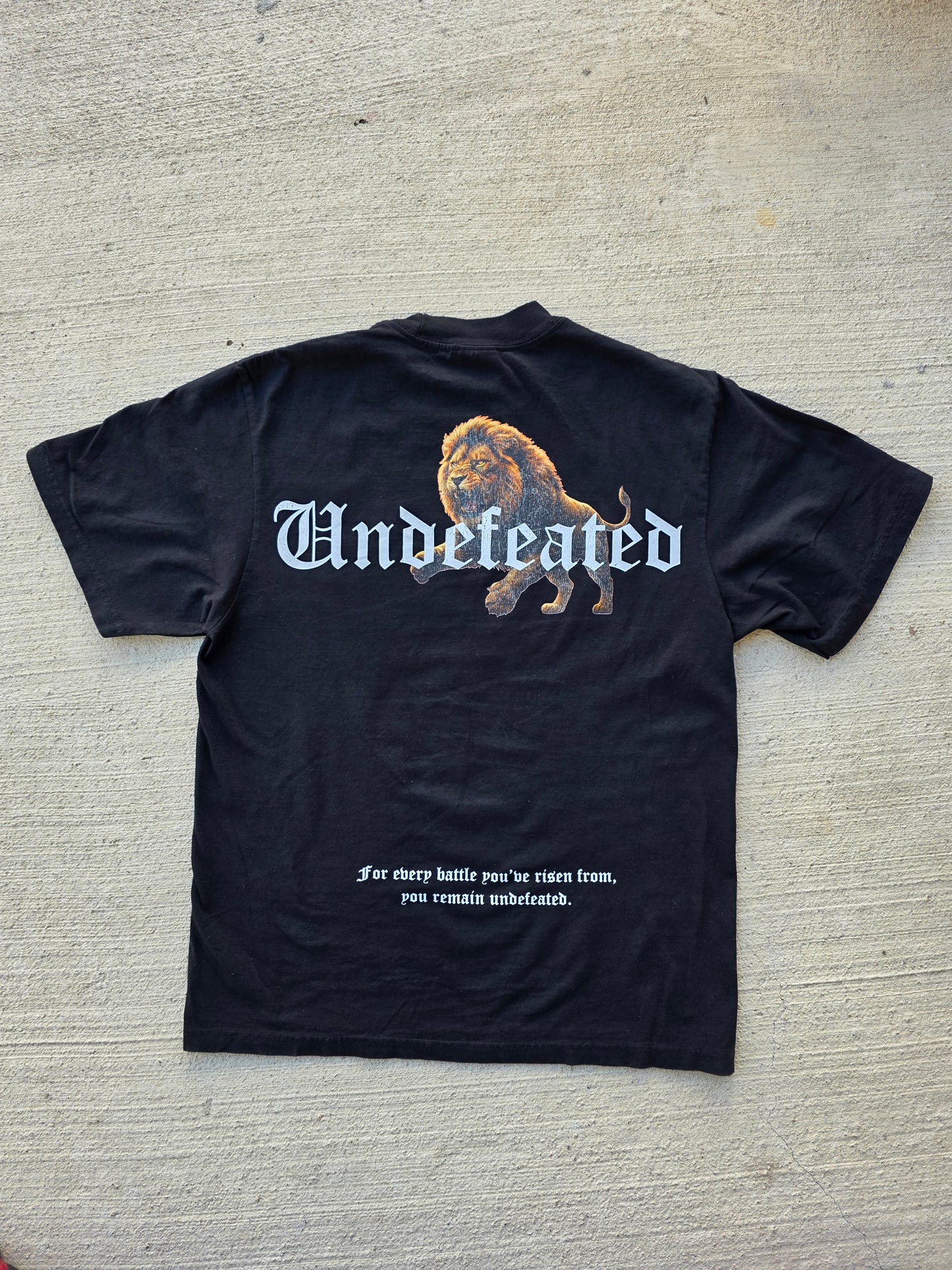 Undefeated Oversized Tee - S.O.A.L Apparel