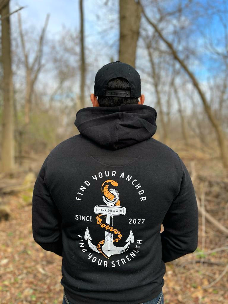 Find Your Anchor. Find Your Strength Hoodie. - S.O.A.L Apparel